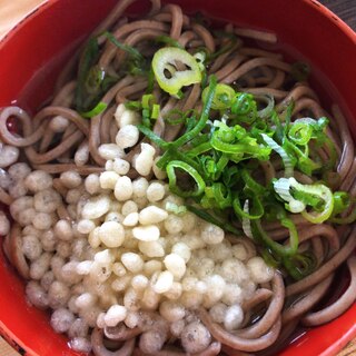 冷たいお蕎麦